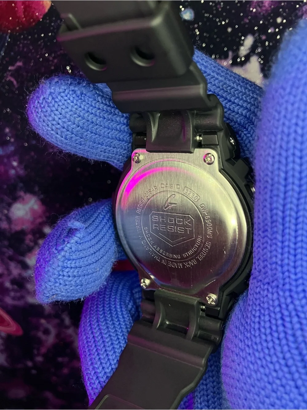 Custom G Shock Black style colorway